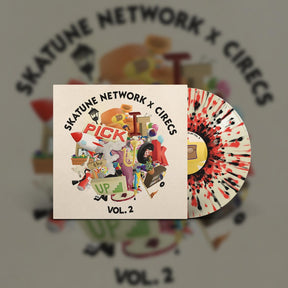 the album cover for Skatune Network - Pick It The Fuck Up 2 (Blk) [Colored Vinyl] (Red)