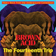 the album cover for Brown Acid - Fourteenth Trip / Various Artists - Brown Acid - Fourteenth Trip (Various Artists)