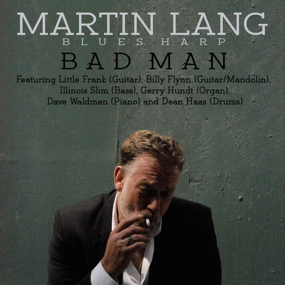 the album cover for Martin Lang - Bad Man [LP]