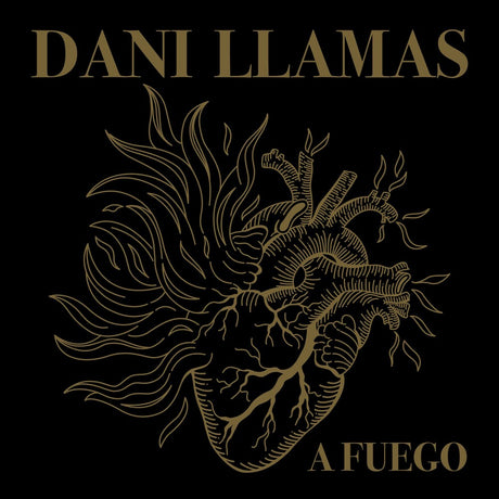 the album cover for Dani Llamas - A Fuego (Spa)