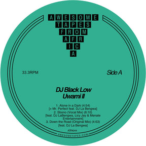 the album cover for DJ Black Low - Uwami Ii