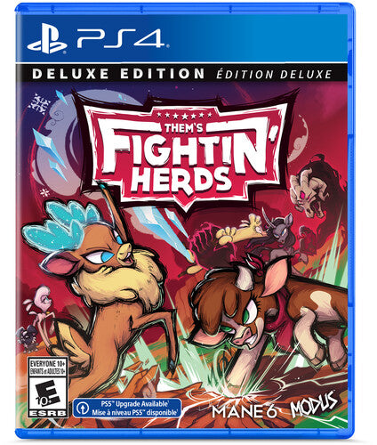 Ps4 Them's Fightin' Herds: Deluxe Ed - Ps4 Them's Fightin' Herds: Deluxe Ed - Video Game