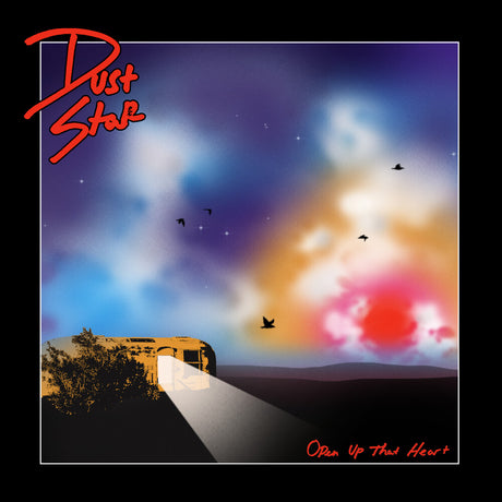 the album cover for Dust Star - Open Up The Heart - Lemon [Colored Vinyl]