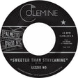 the album cover for Lizzie No & Ben Pirani - Sweeter Than Strychnine / Stop Bothering Me - Red