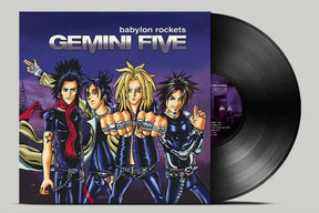 the album cover for Gemini Five - Babylon Rockets