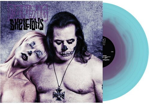 Skeletons - Purple in Electric Blue (Vinyl)