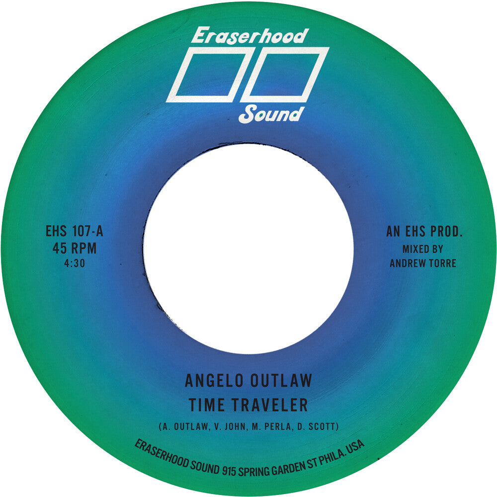 Angelo Outlaw - Time Traveler - Clear [Colored Vinyl] [Clear Vinyl]
