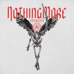 the album cover for Nothing More - Spirits - Opaque Red [Colored Vinyl] (Gate) (Red)