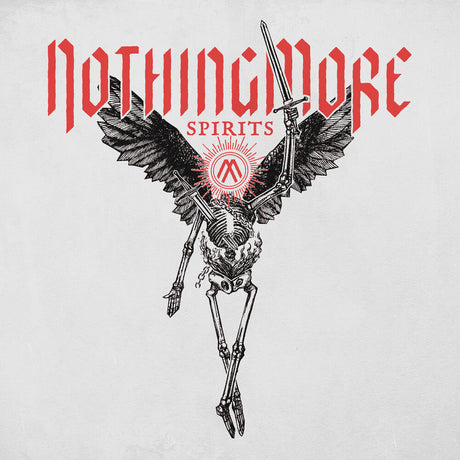 the album cover for Nothing More - Spirits - Opaque Red [Colored Vinyl] (Gate) (Red)