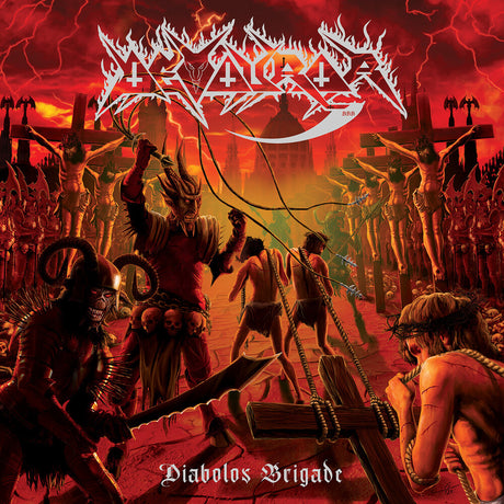 the album cover for Devouror - Diabolos Brigade [Limited Edition]