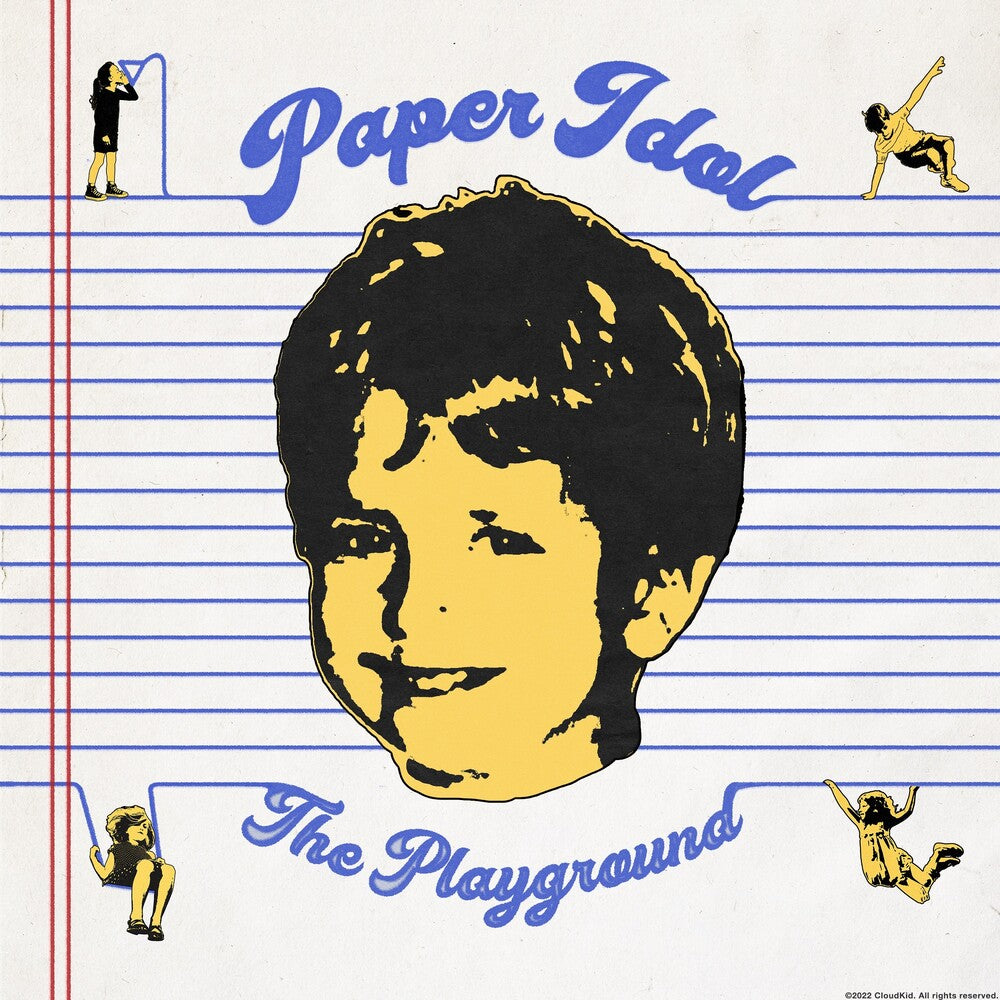 the album cover for Paper Idol - The Playground [LP]