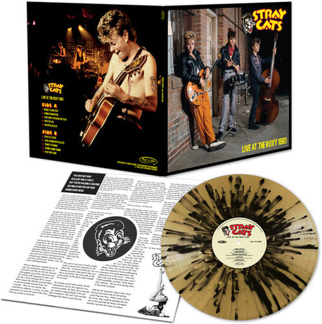 Live At The Roxy 1981 - Gold/black Splatter (Vinyl)