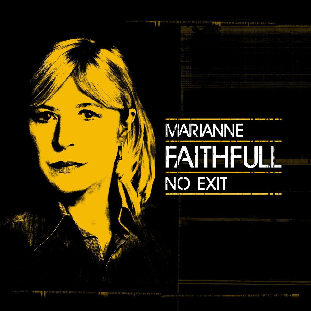 the album cover for Marianne Faithfull - No Exit [Colored Vinyl] [Limited Edition] (Ylw)