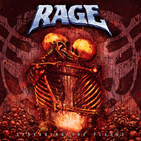 the album cover for Rage - Spreading The Plague