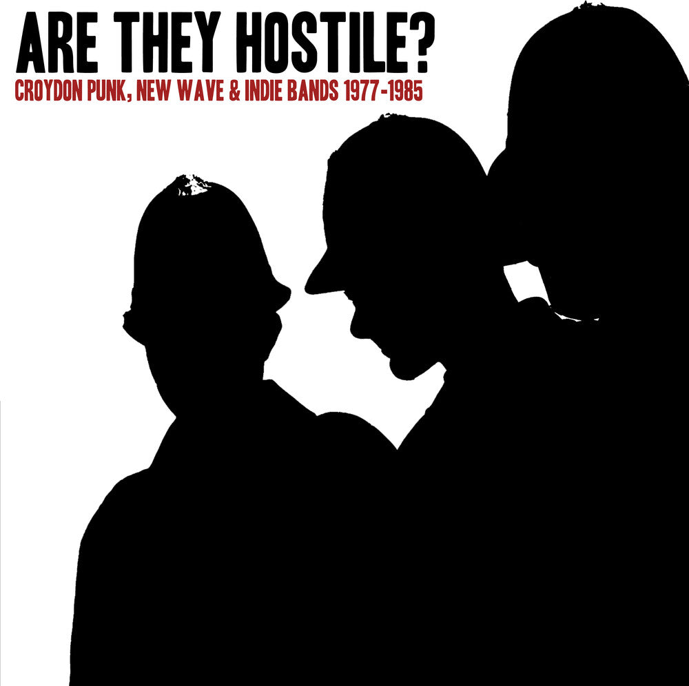 the album cover for Are They Hostile Croydon Punk, New Wave / Various - Are They Hostile Croydon Punk, New Wave / Various