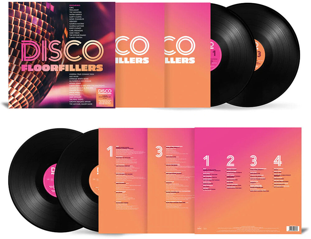 the album cover for Disco Floorfillers / Various - Disco Floorfillers / Various (Blk) (Ofgv) (Uk)