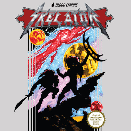 the album cover for Skelator - Blood Empire