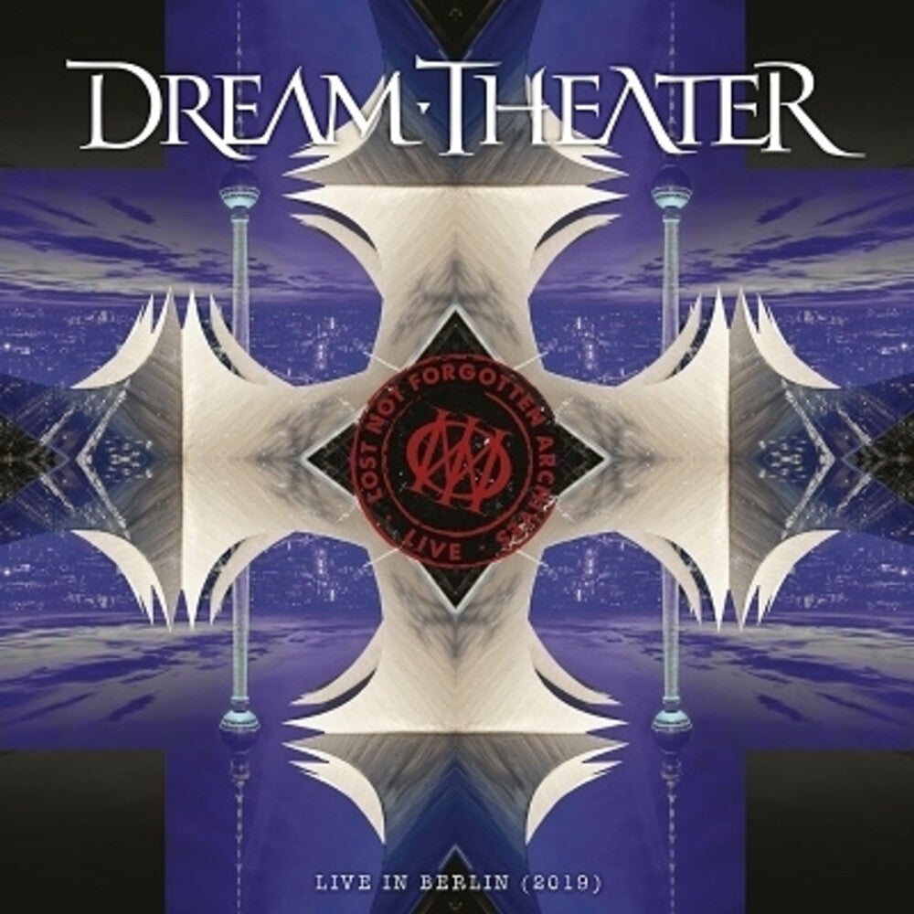 the album cover for Dream Theater - Lost Not Forgotten Archives: Live In Berlin 2019 [Limited Edition Silver 2LP/2CD]
