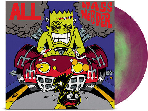 Mass Nerder - Opaque Green & Purple Galaxy (Vinyl)