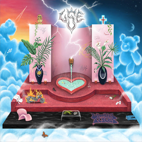 the album cover for Divino Niño - Last Spa on Earth [LP]
