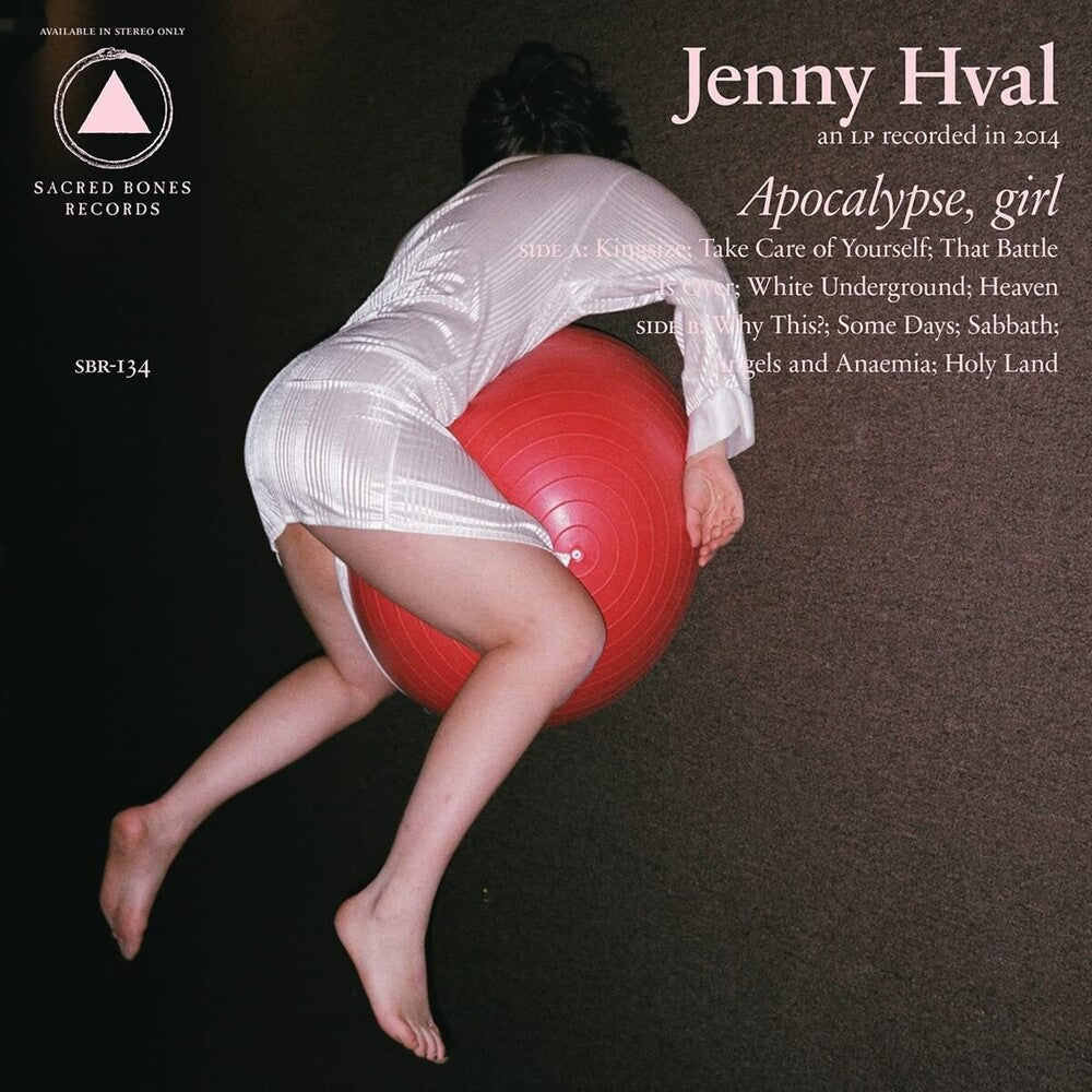 the album cover for Jenny Hval - Apocalypse, Girl - Pink [Clear Vinyl] (Pnk)