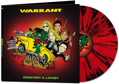 Greatest & Latest - Red & Black Splatter (Vinyl)