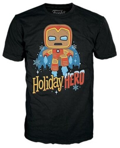Funko Boxed Tee: - Marvel Holiday- Gb Iron Man- Xs - Collectibles