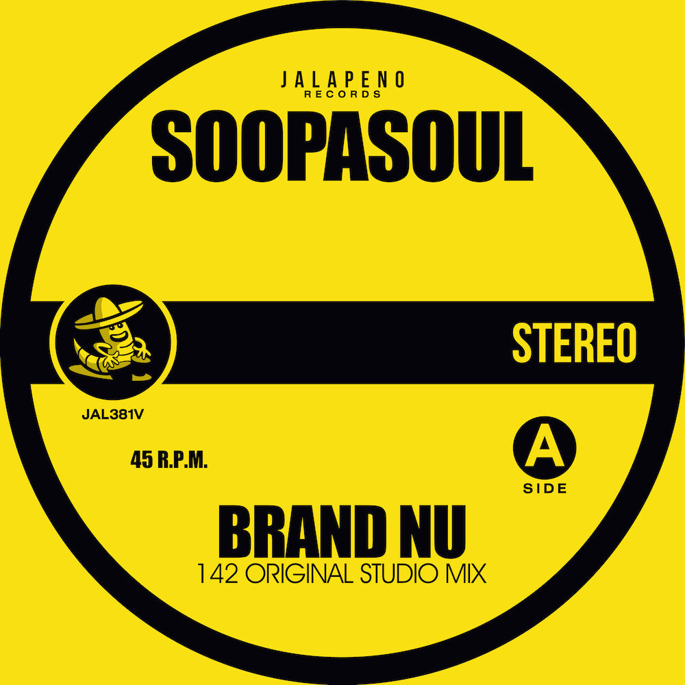 the album cover for Soopasoul - Brand Nu