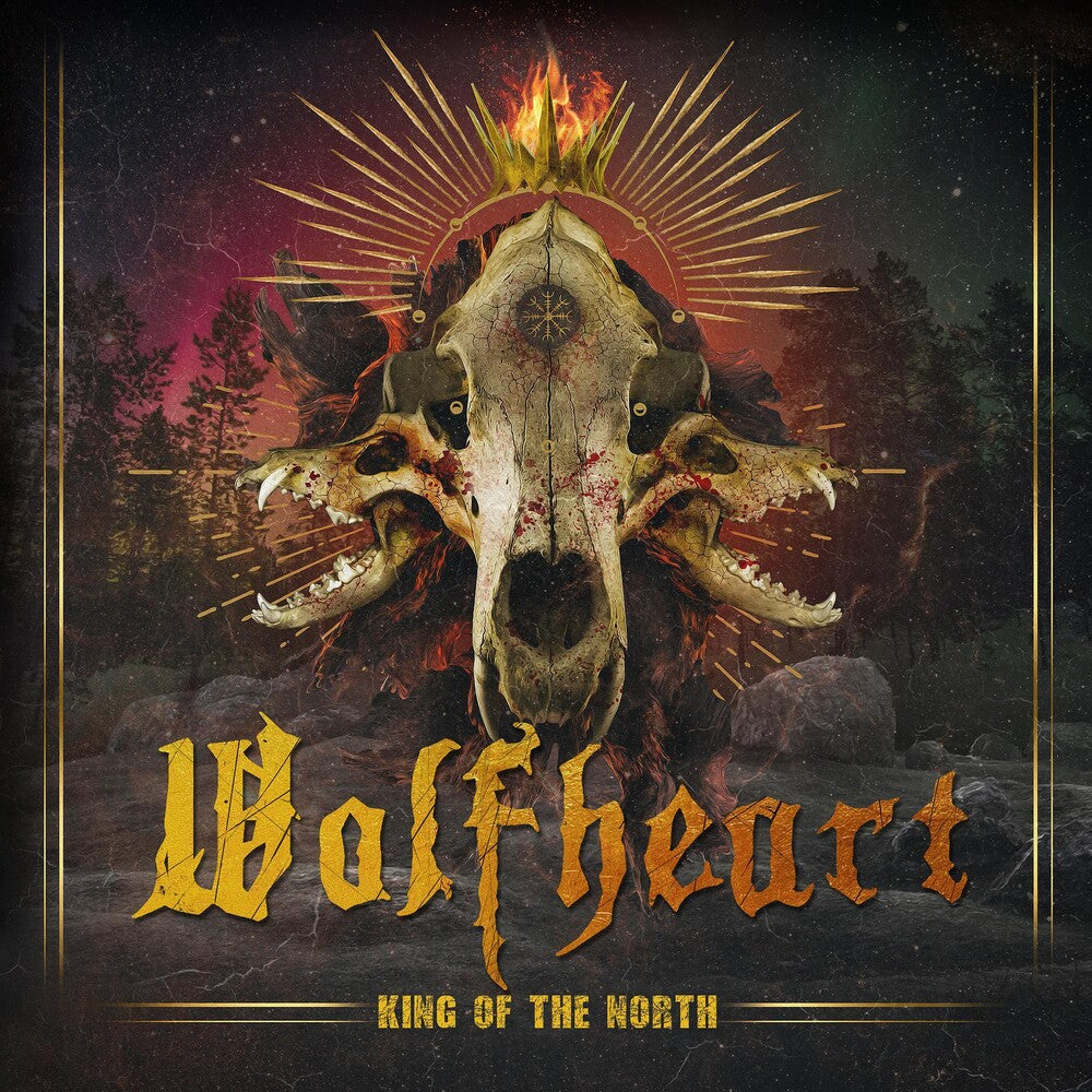 the album cover for Wolfheart - King Of The North