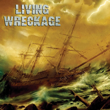 the album cover for Living Wreckage - Living Wreckage