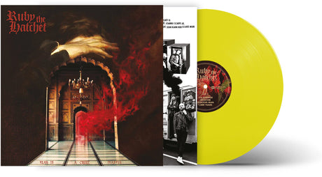 the album cover for Ruby the Hatchet - Fear Is A Cruel Master - Sun Yellow [Colored Vinyl] (Ylw)