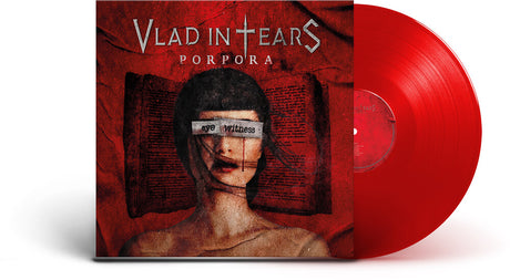 the album cover for Vlad In Tears - Porpora - Red [Colored Vinyl] [Limited Edition] (Red)