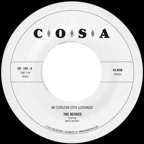 the album cover for Revues - Mi Corazon Esta Llorando