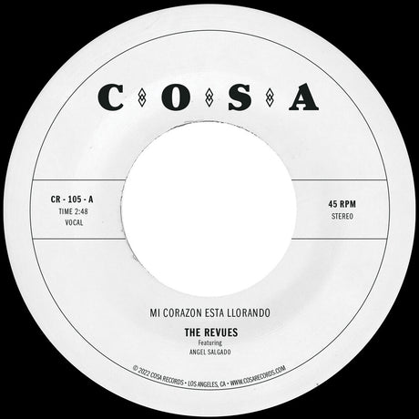 the album cover for Revues - Mi Corazon Esta Llorando