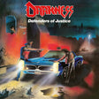 the album cover for Darkness - Defenders Of Justice - Splatter [Colored Vinyl]