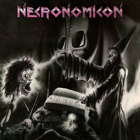 the album cover for Necronomicon - Apocalyptic Nightmare - Splatter [Colored Vinyl]