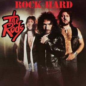 the album cover for The Rods - Rock Hard - Bi-Color [Colored Vinyl]