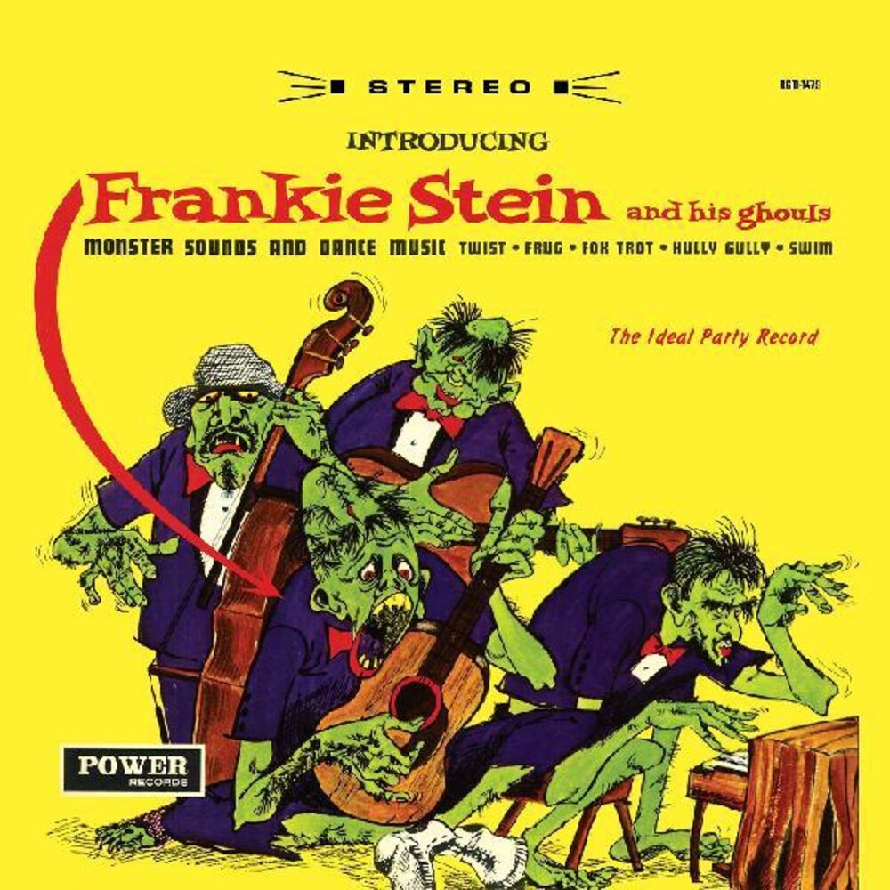 the album cover for Frankie Stein  & His Ghouls - Introducing Frankie Stein And His Ghouls [Clear Vinyl]