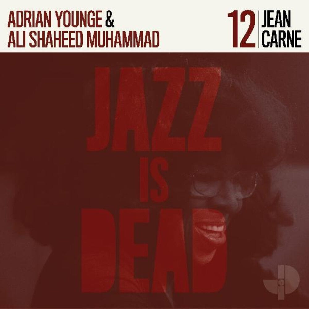 the album cover for Carne, Jean / Younge, Adrian / Muhammed, Ali Shaheed - Jean Carne Jid012 - Colored Vinyl
