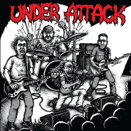 the album cover for Under Attack - Under Attack