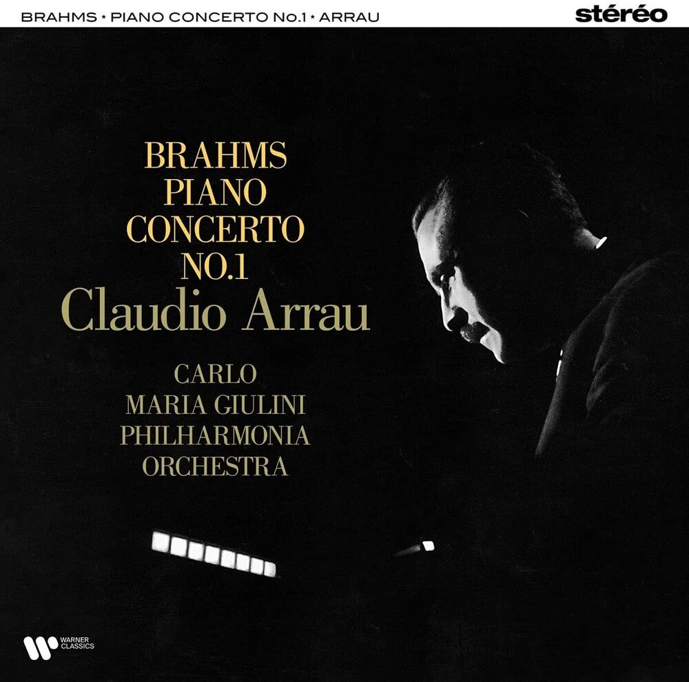 the album cover for Claudio Arrau - Brahms: Piano Concerto No. 1