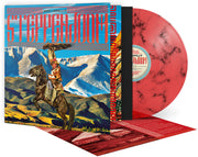 the album cover for Marc Urselli's Steppendoom - SteppenDoom - Red Transparent + Black Marble