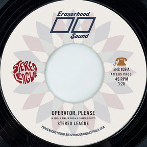 the album cover for Stereo League - Operator, Please / Seasons Of Trouble