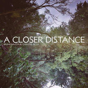 the album cover for Bruno Bavota - Closer Distance - Purple
