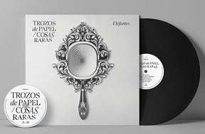 the album cover for Los Elefantes - Trozos De Papel / Cosas Raras - LP+CD