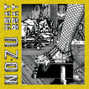 the album cover for No Zu - Heat Beat - Yellow Speckled [Colored Vinyl] (Ep) (Ylw)