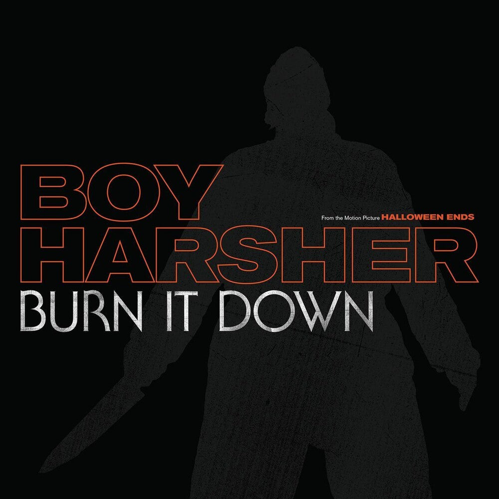 the album cover for Boy Harsher - Burn It Down EP [Vinyl]