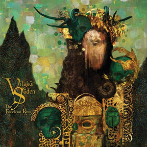 the album cover for Sudan, Vitskar - The Faceless King