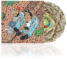 the album cover for Vic Spencer  & Small Professor - Mudslide