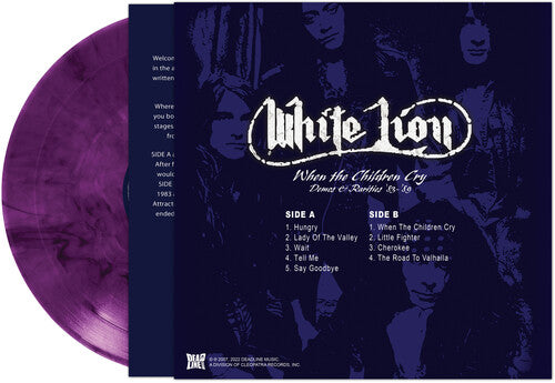 When The Children Cry - Demos & Rarities '83-'89 - Purple Marble (Vinyl)